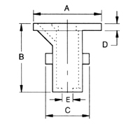 AIS 17&nbsp;GROUND SOCKET FLANGE